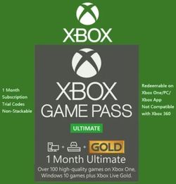 Xbox Game Pass Ultimate 1-Month Existing Users 