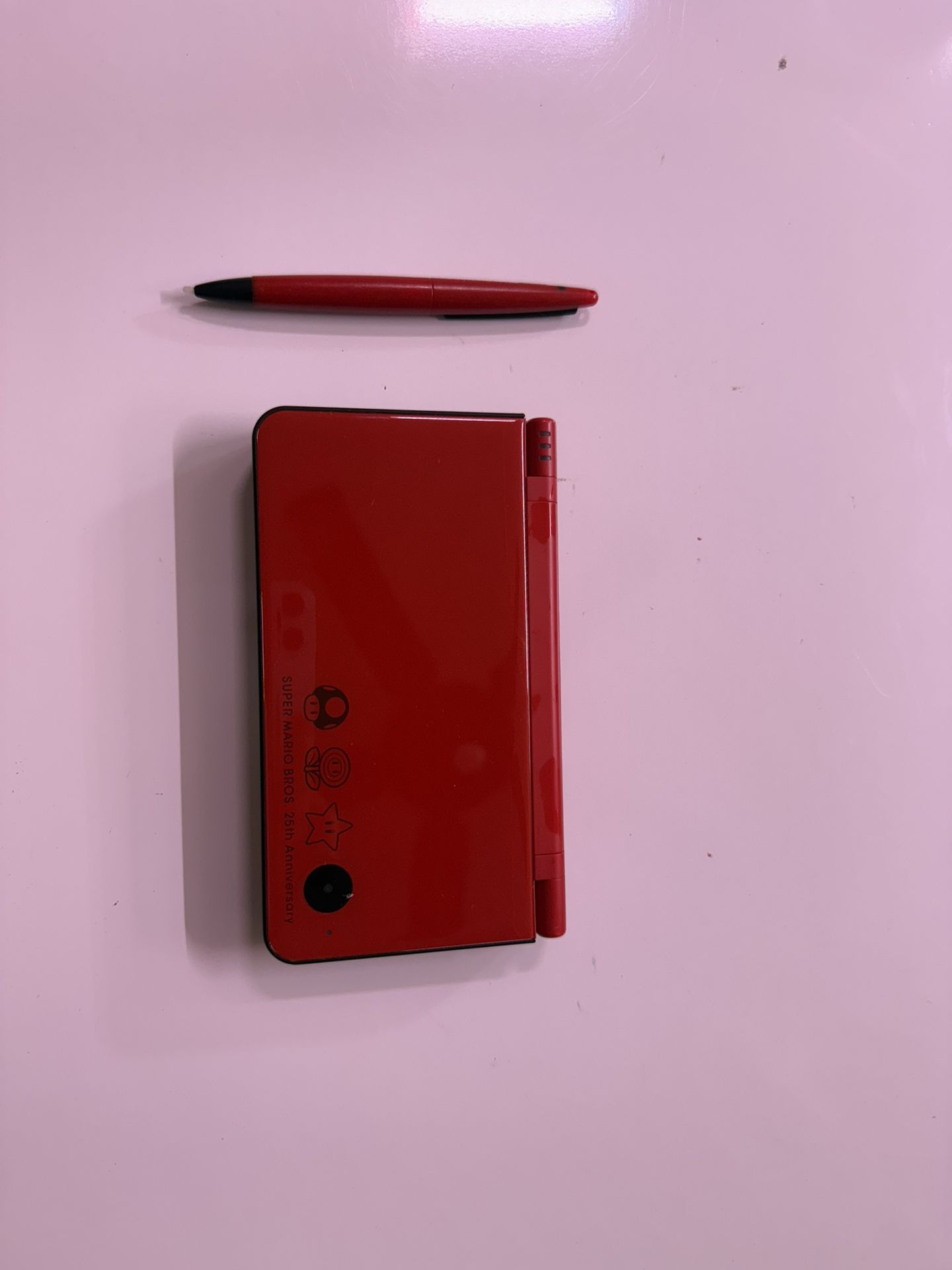 Nitendo Dsi Xl Limited Super Mario Bros Red Edition 25th Anniversary