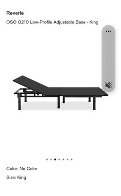 Adjustable king base brand new