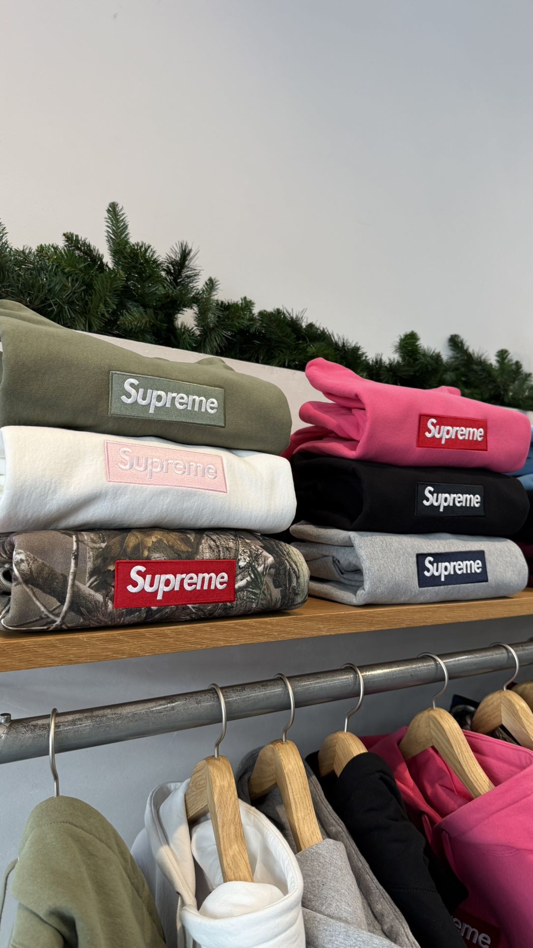 Supreme Box Logo Hooded Sweatshirt Hoodies FW25 