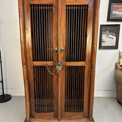 Vintage Wood Armoire/cabinet