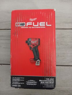 Milwaukee m18 fuel impact hex