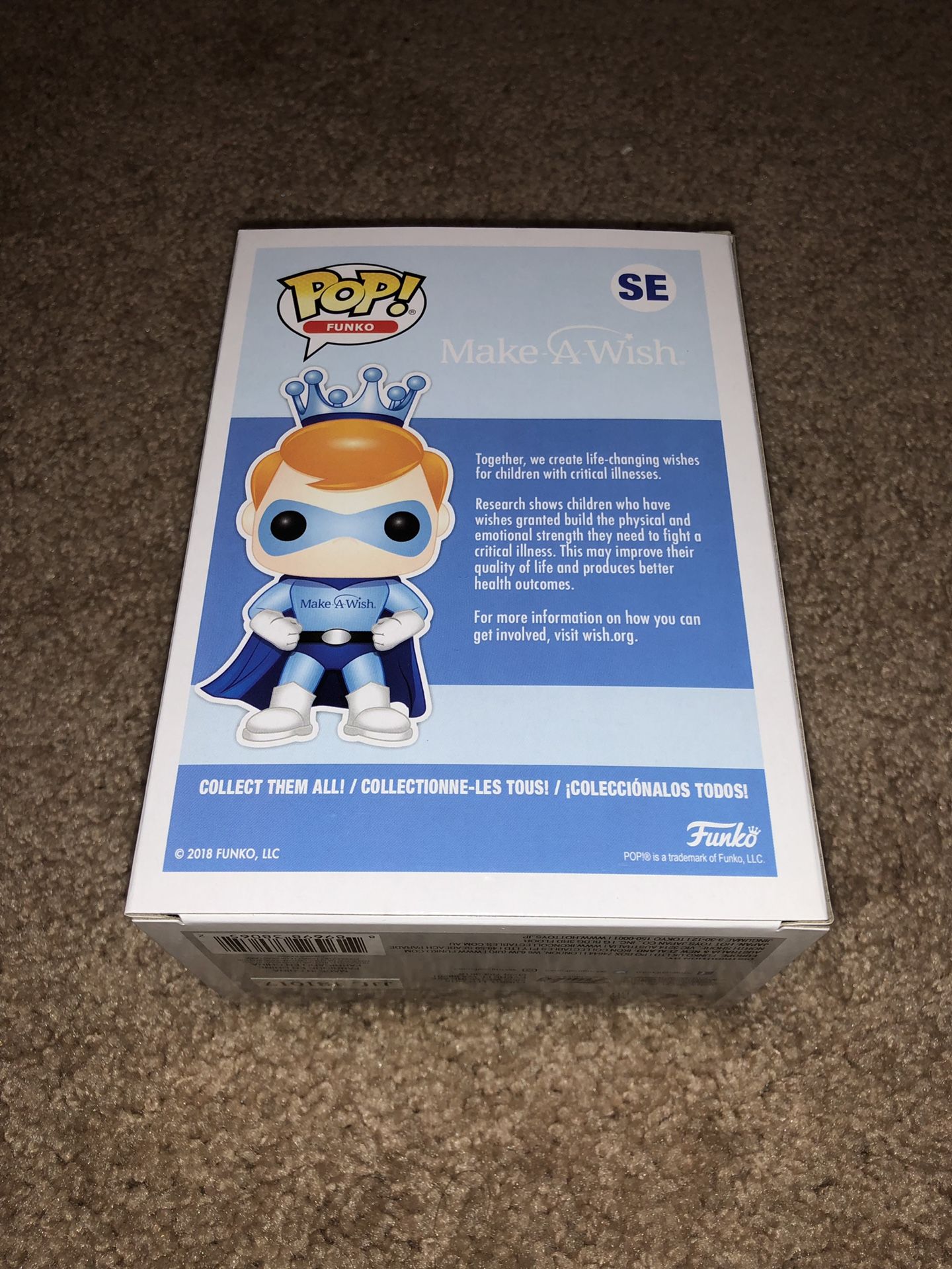 Pop Funko Freddy Funko Make A Wish Limited Edition Art