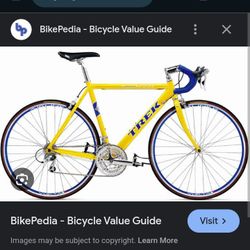 Trek 1000 58cm Road Bike 