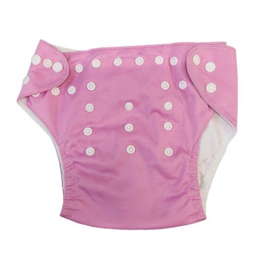 Alva Baby Adjustable Reusable Diaper Dark Pink