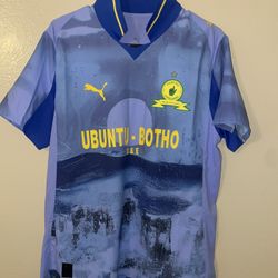 PUMA x KIDSUPER Mamelodi Sundowns Authentic Soccer Jersey Mens Size Medium