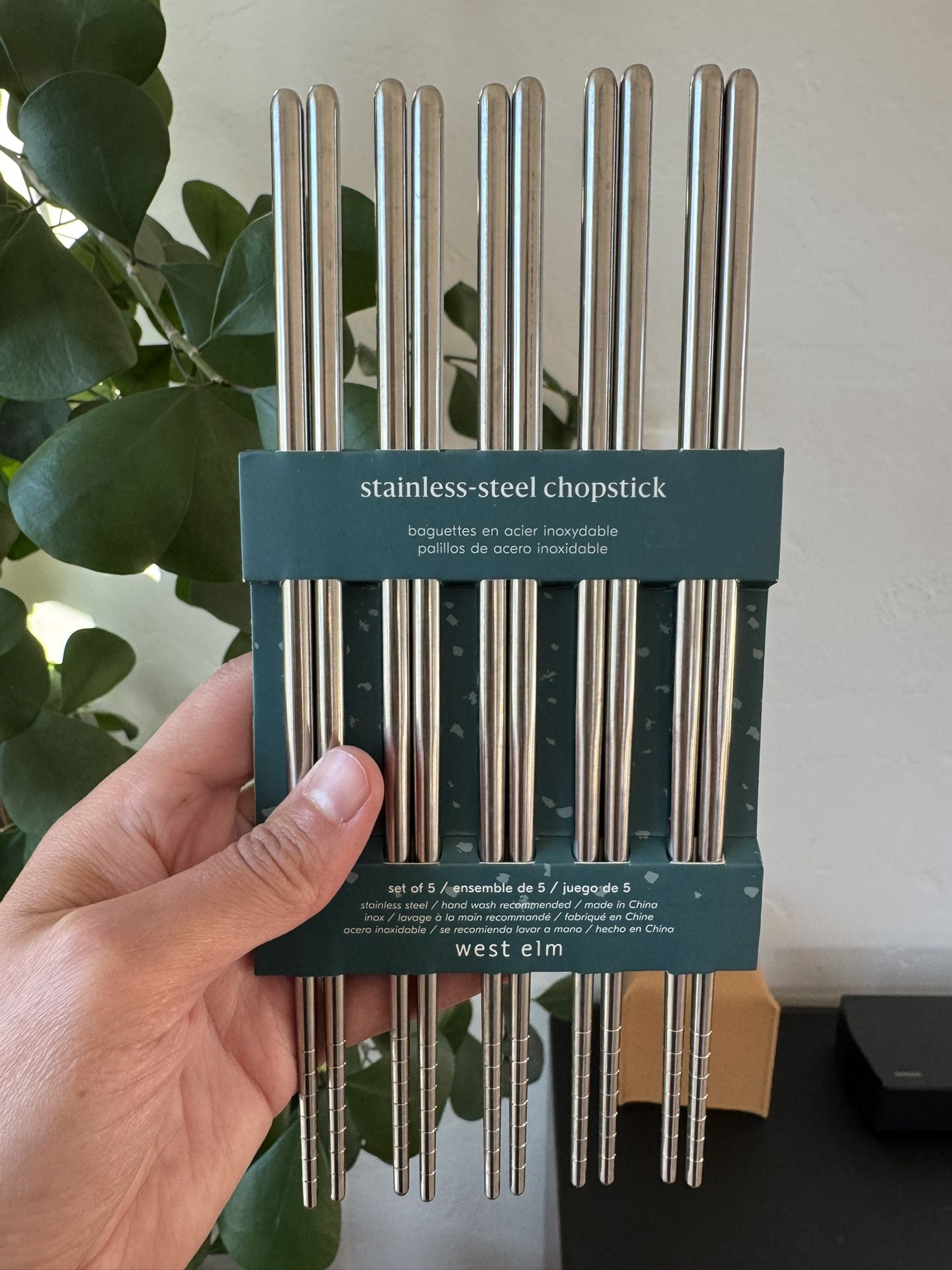Stainless Steel Chopsticks By West Elm