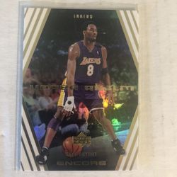 Kobe Bryant upper deck Refractor