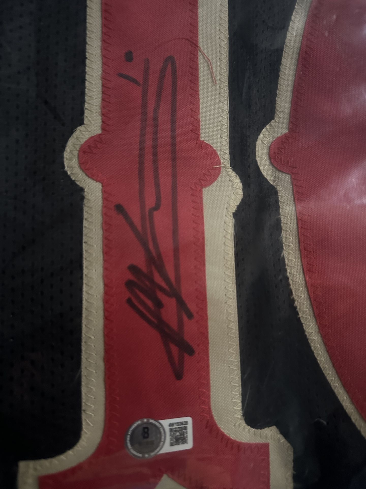 Signed 49ers Jersey Mac Jones #10