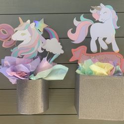 Unicorn Party Centerpieces 