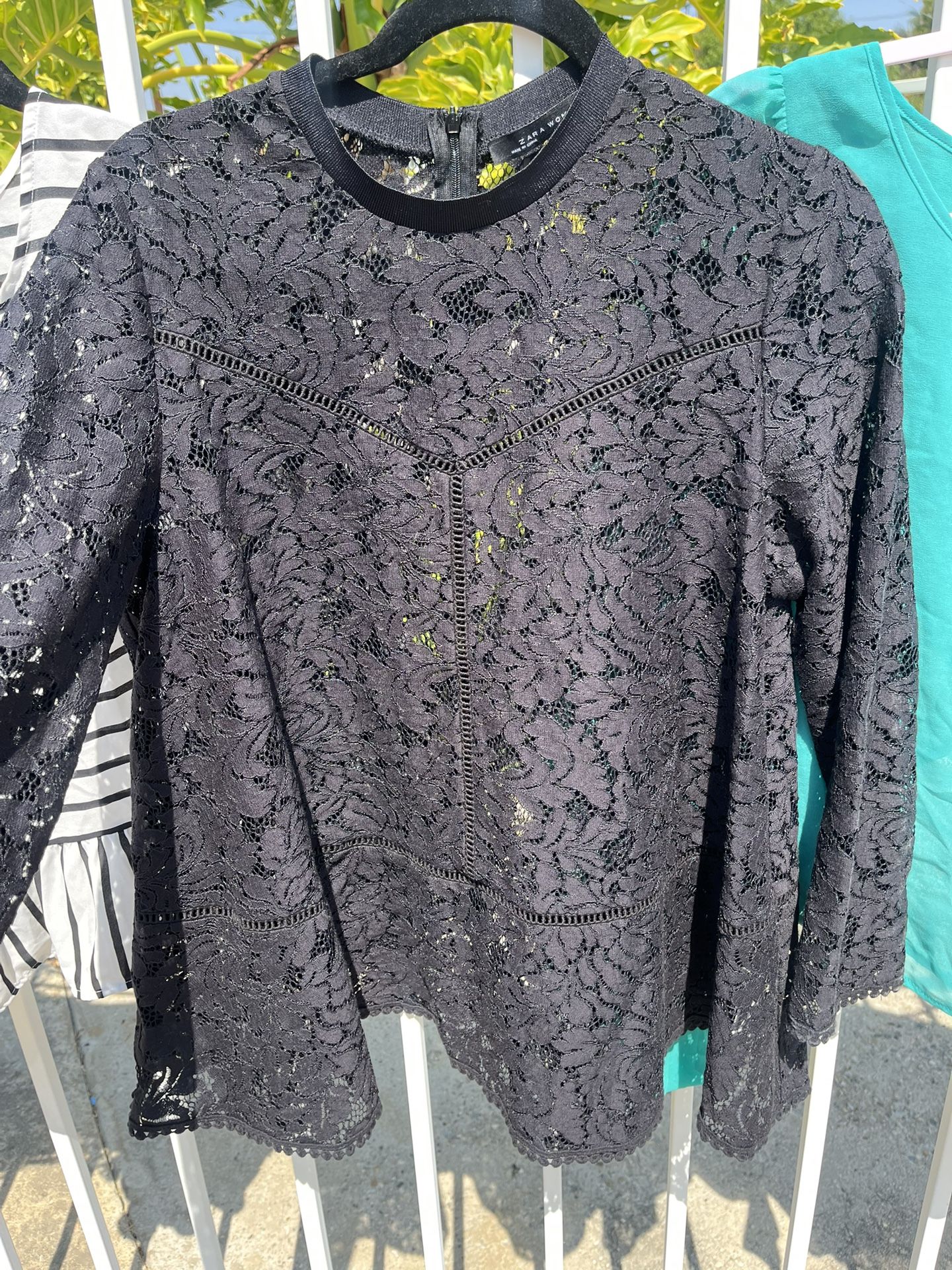 Zara Black Blouse