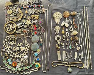 Rhinestones Mix Lot Recycle Craft Up Cycle Upcycle Repurpose Decor Details Harvest 