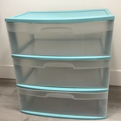  Plastic Storage Drawers