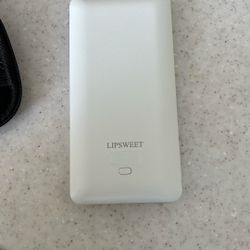 Lipsweet Portable Charger with Built-in Cables and Plug, 10000mAh USB C Power Bank Fast Charging, External Battery Pack Slim, Travel Essentials Compat