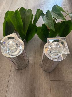 Silver Home Decoration Set
