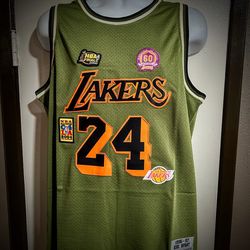 Los Angeles Lakers #24 Kobe Bryant Retro Flight NBA Basketball Jersey - S, M, L, XL, 2X