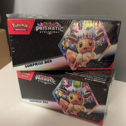 Pokémon TCG: Scarlet & Violet-Prismatic Evolutions Surprise Box (4x)