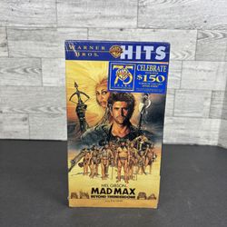 NEW Mad Max Beyond Thunderdome (VHS, 1998, Warner Brothers Hits) NISB Sealed