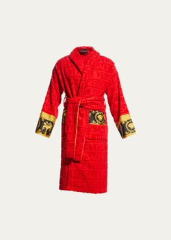 Versace Red Bathrobe Size L
