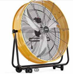 Ventilador industrial tamaño grande