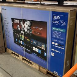 75” SAMSUNG QLED Q72D 4K SMART TV
