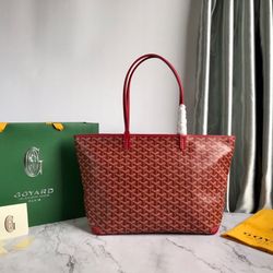 Red St. Louis GM Tote Bag     35 x 27 x 14 cm