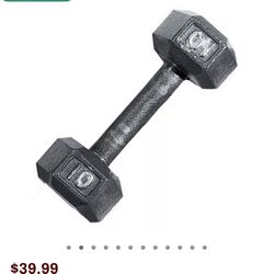 Fitness Gear Cast Hex Dumbbell