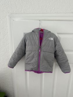 The North Face Toddler Reversible Mossbud Swirl Full Zip Hooded Jacket 3T