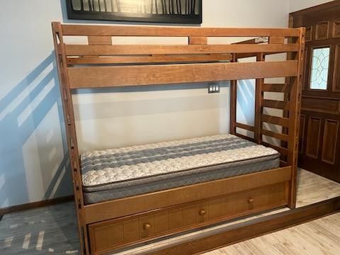 Wood Twin Loft Bunk Bed Canyon Furniture Co