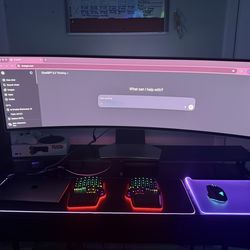 Samsung odyssey 49” gaming monitor G95C (with game hub and remote control edition)