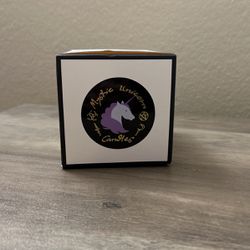 Mystic unicorn Candle