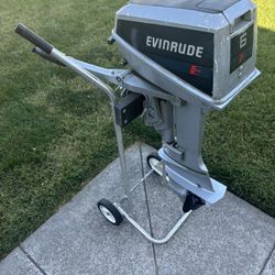 6hp Evinrude Outboard Motor