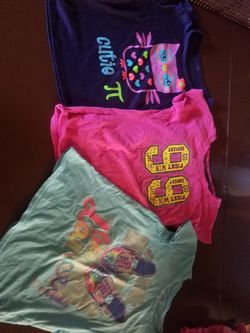 Sz 10/12 little girl blouses