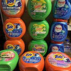 Detergent ($10 each)