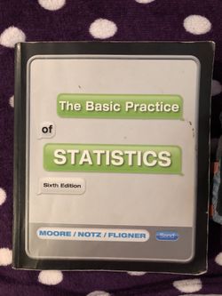 Statistics book