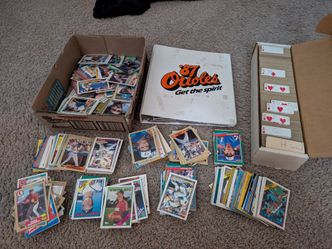 Vintage baseball cards lot