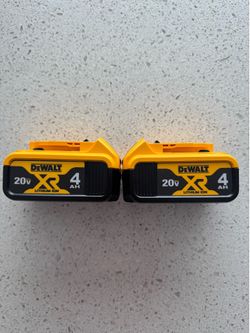 Dewalt Battery’s 4AH