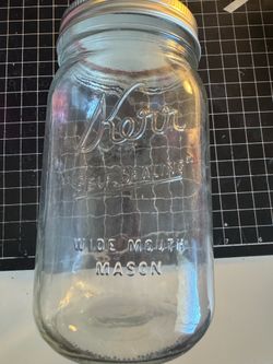Large Glass Mason Jars ($2.00 each)