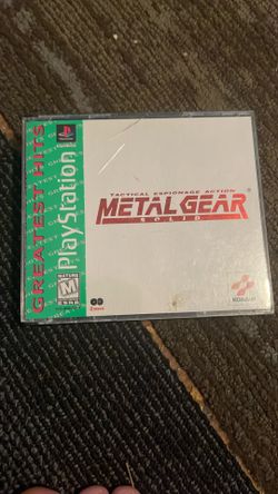 Metal Gear Solid 1 PS1