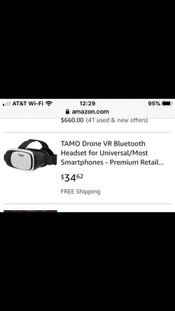 BRAND NEW Drone universal Bluetooth virtual reality headset