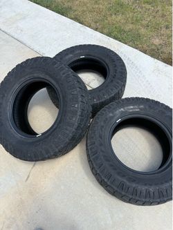 3 Goodyear Wrangler Duratrac 265/70R16 Tires