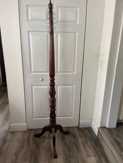 Wood Coat / Rack Stand 76”H in Good Condition $70 Firm on Price