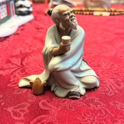 Glazed Ceramic Figurine 