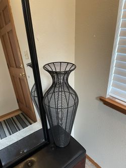 Wire Tall Vase