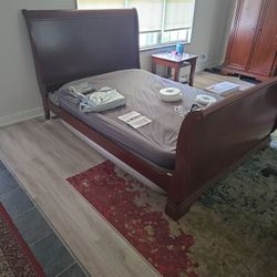 Queen Cherry Bed frame