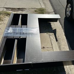 FREE Queen Dark Wood Headboard 