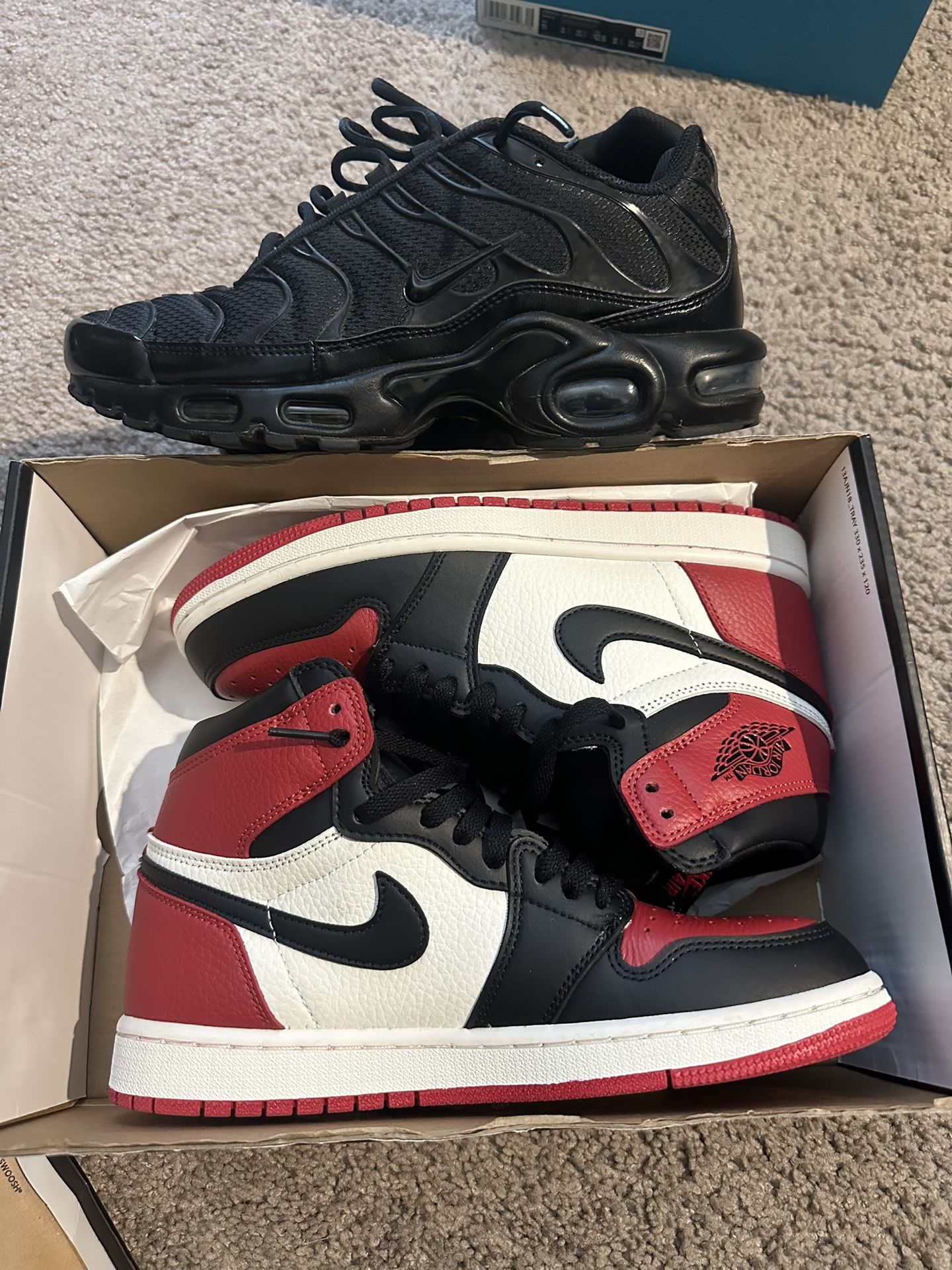 Jordan 1 Size Air Max Size 8 $150 For both