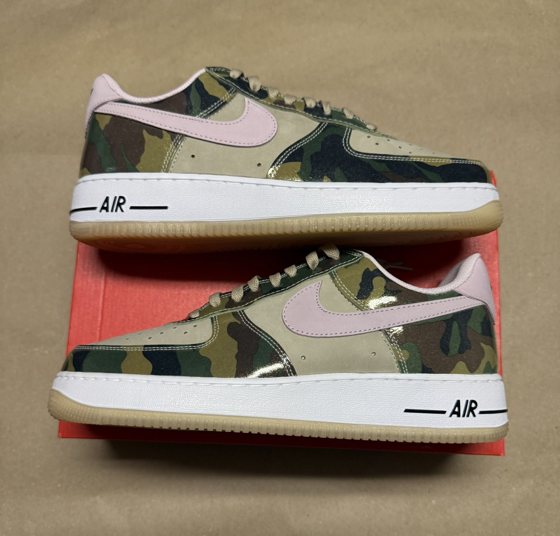 Nike Air Force 1 Low Retro AF1 Patent Camo Men’s size 11 shoes NEW!