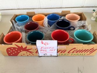 Set of 10 Fiesta Cups