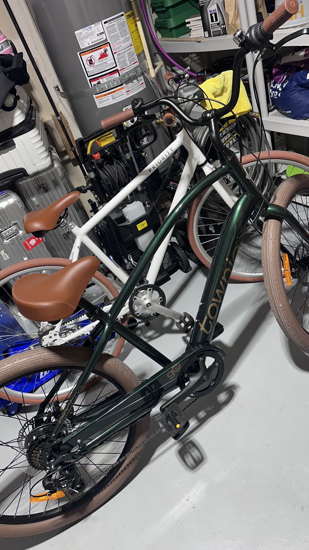 Townie Go! 7D Step Over US M Evergreen E-bike